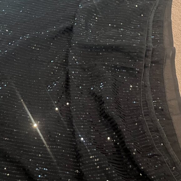 Black sequin saree - Picture 9 of 12